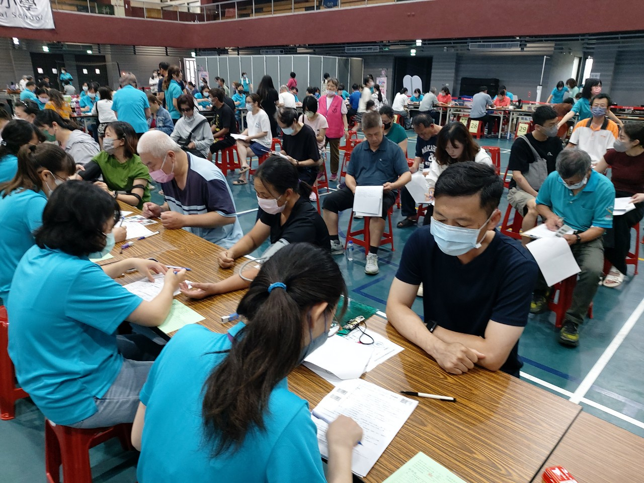 115年5月23-24日萬人健檢整合式篩檢活動(鹿江國際中小學)照片9