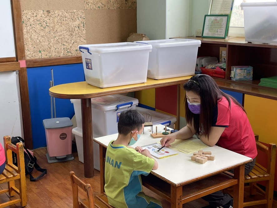 110-03-31-鹿港鎮內托兒所-兒童篩檢外展照片5