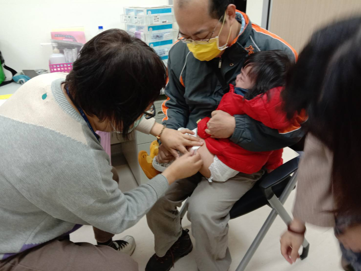112年2月21日-所內-兒童疫苗施打照片3