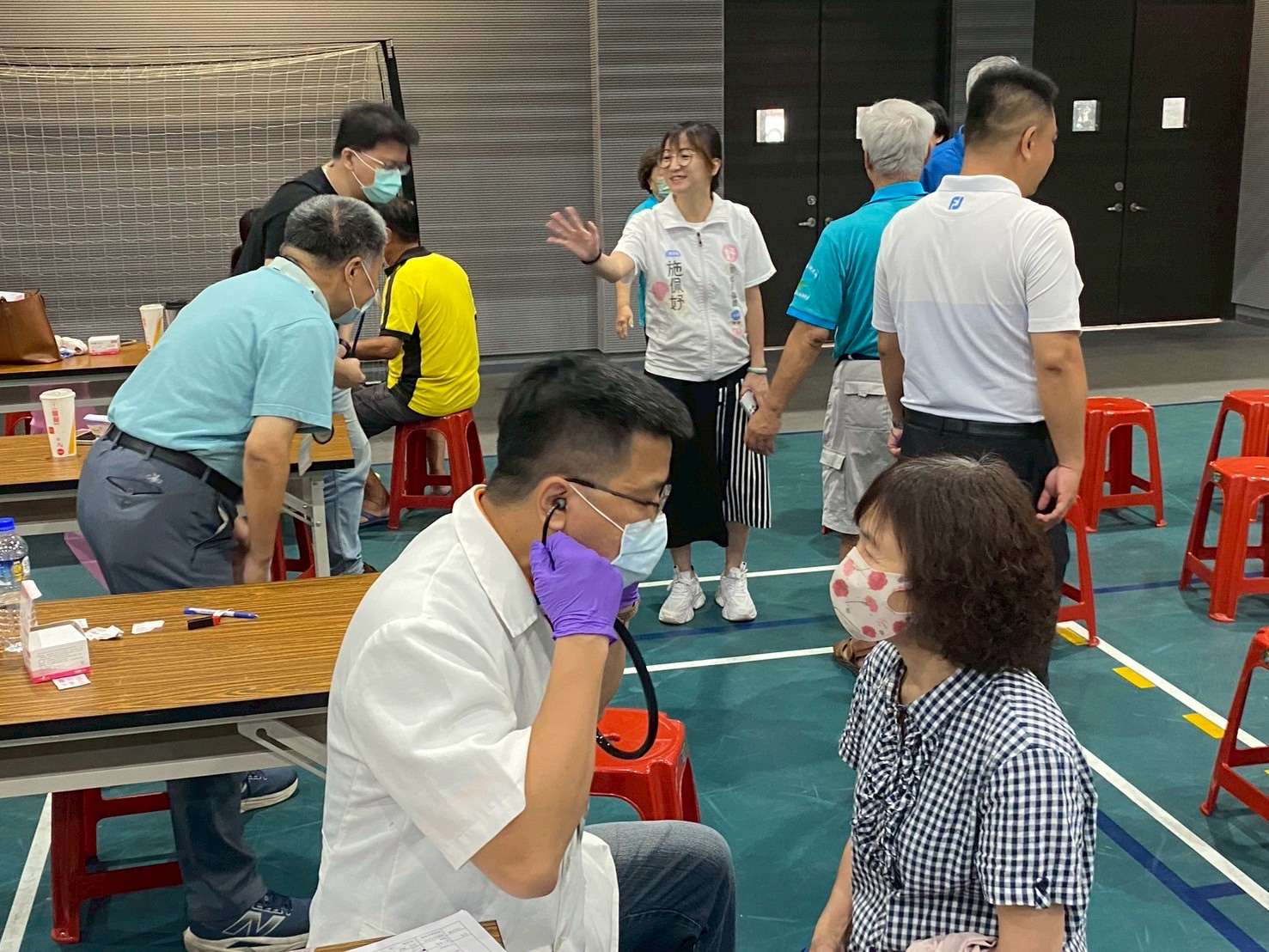 114年5月24-25日本所舉辦萬人健康檢查活動照片9